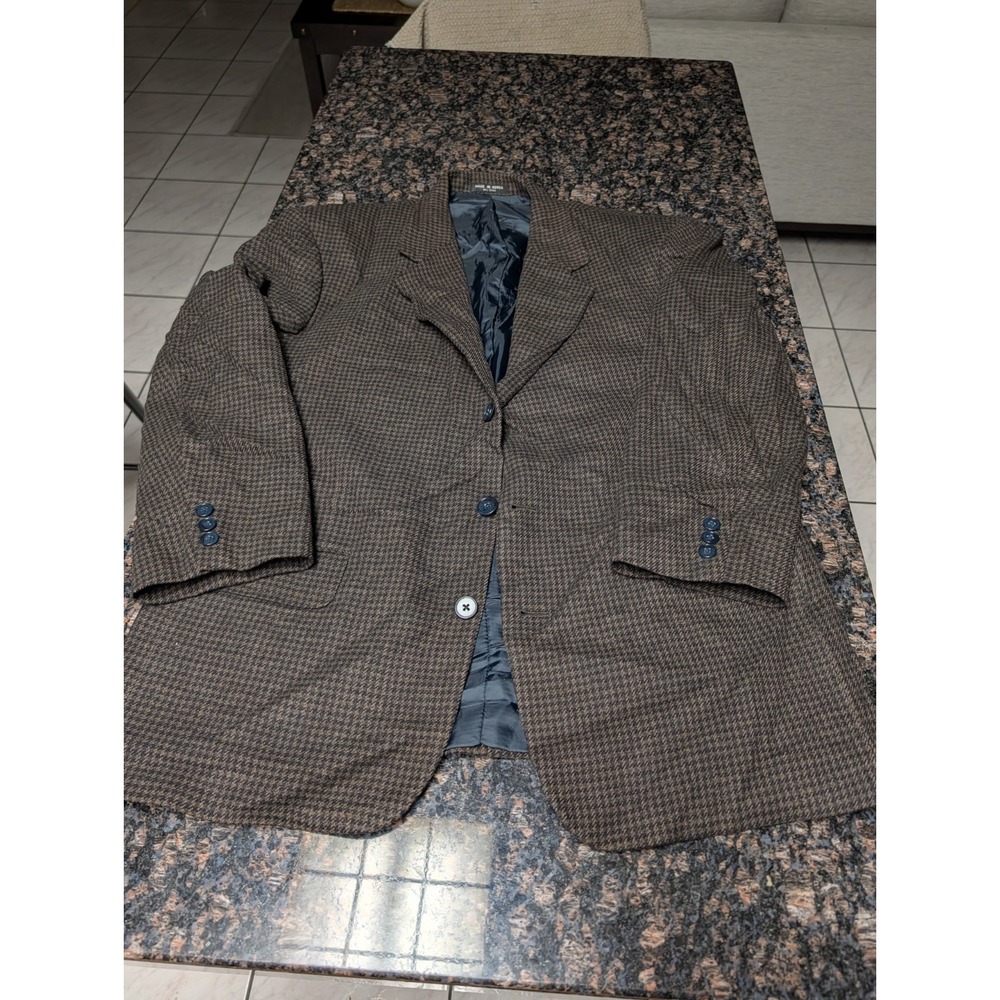 Macy's Alfani Wool Men's Suit Jacket %100 Wool 42R